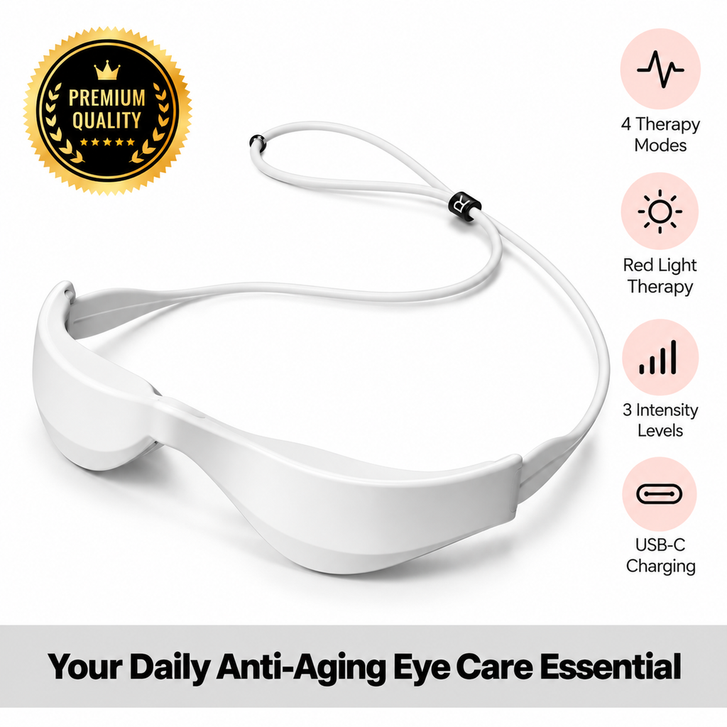 Eye Massager Relieves Eye Fatigue Eyes Massage Glasses Eye Fatigue Relief Massager Under-Eye Glasses Massager