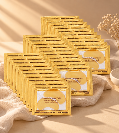 24K Gold under Eye Collagen Patches, 30 Pairs